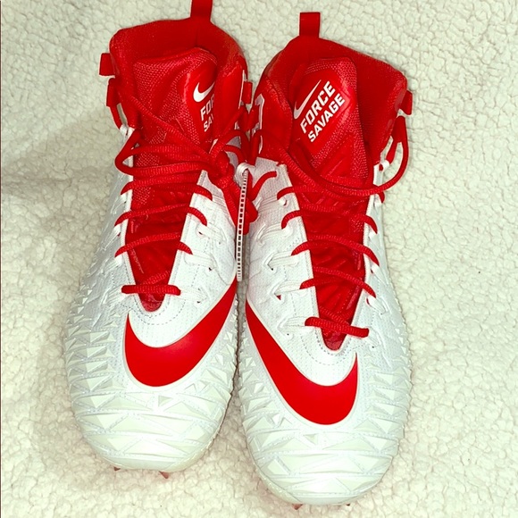 Nike Other - Nike force savage pro red football cleats 16 new